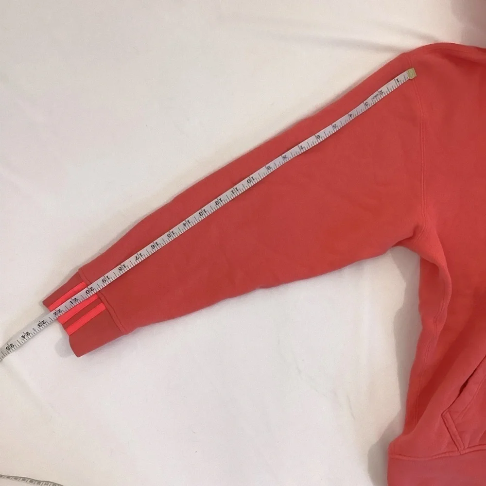 Adidas Originals Adicolor Repeat Logo Hoodie Red/Orange/Coral Men's Medium M